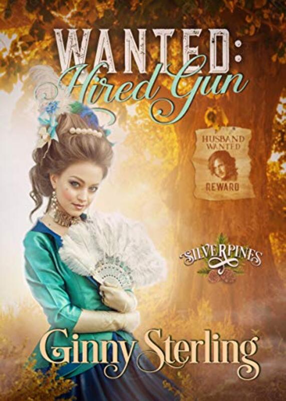Book cover for "Wanted: Hired Gun" by Ginny Sterling