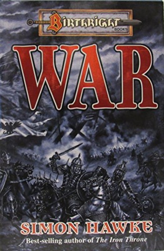 Book cover for "War" by Simon Hawke