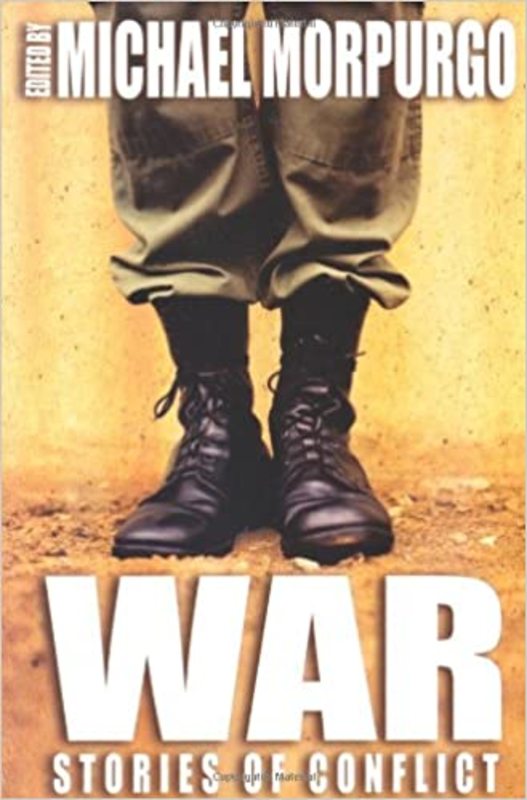 Book cover for "War" by Michael Morpurgo