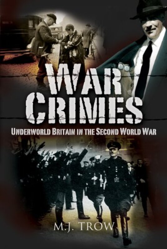 Book cover for "War Crimes" by MJ Trow