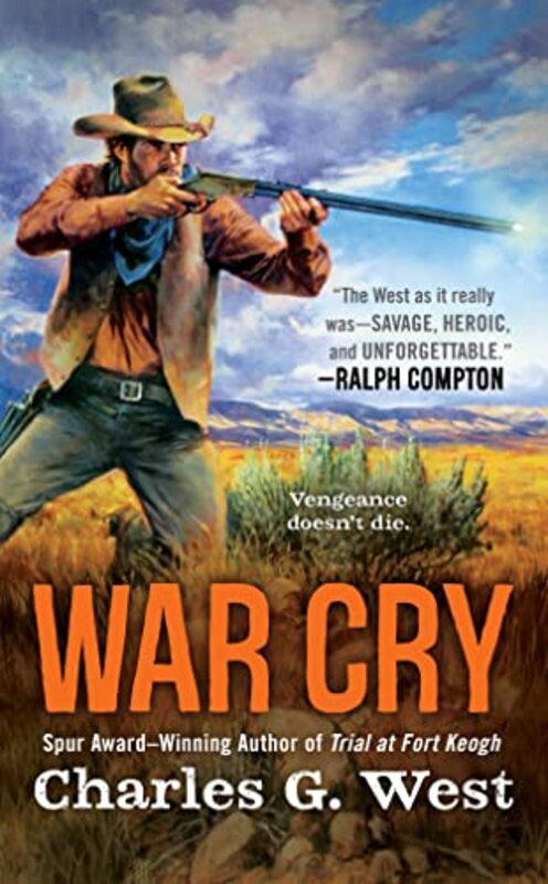 Book cover for "War Cry" by Charles G West