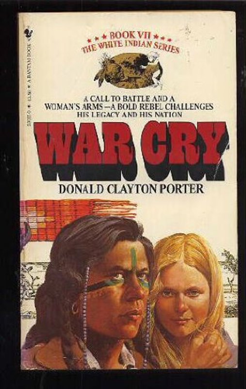 Book cover for "War Cry" by Donald Clayton Porter