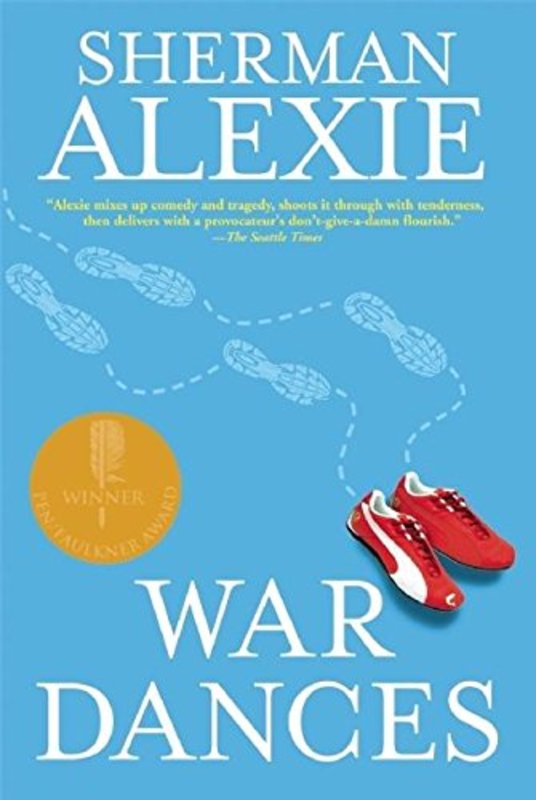 Book cover for "War Dances" by Sherman Alexie