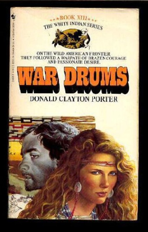 Book cover for "War Drums" by Donald Clayton Porter