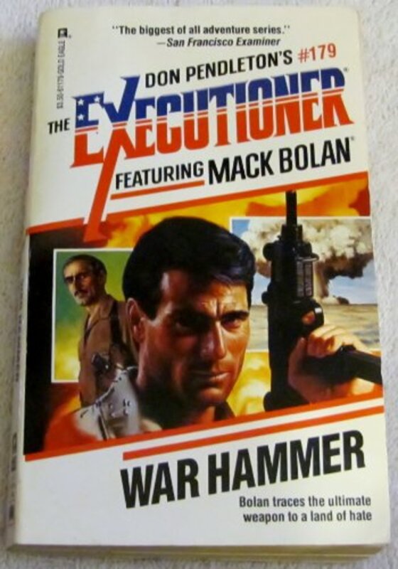 Book cover for "War Hammer" by Don Pendleton