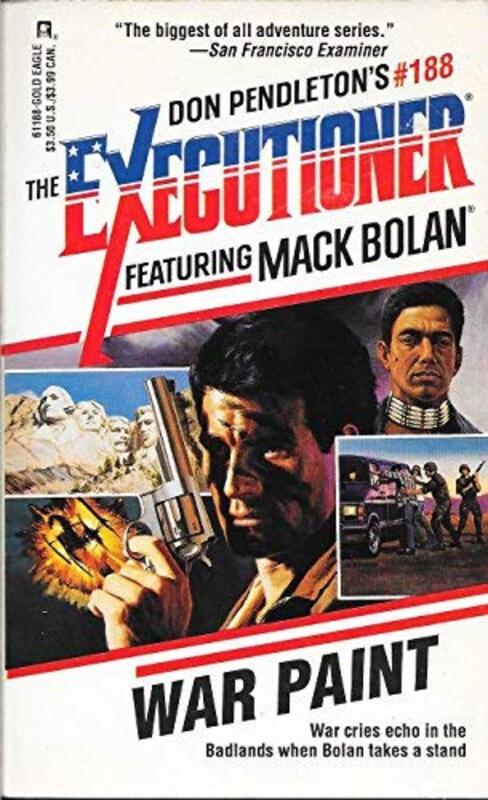 Book cover for "War Paint" by Don Pendleton