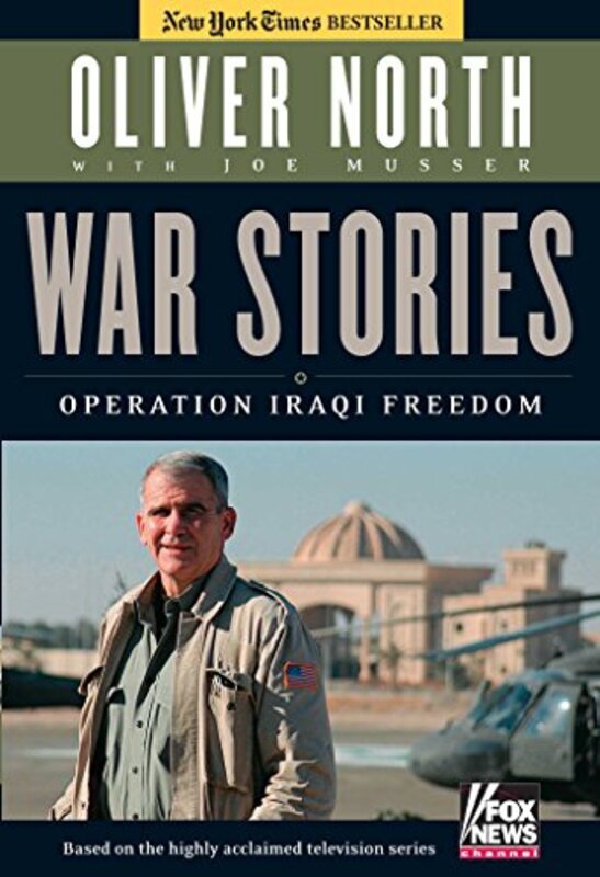 Book cover for "War Stories" by Oliver North