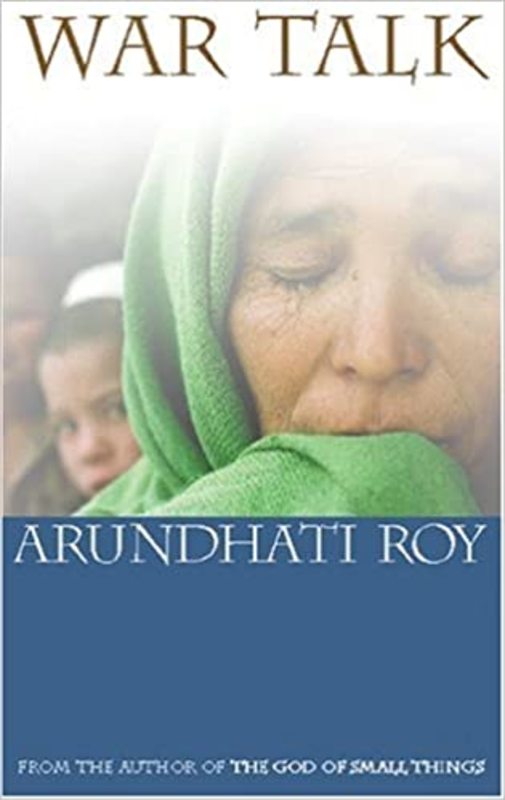 Book cover for "War Talk" by Arundhati Roy