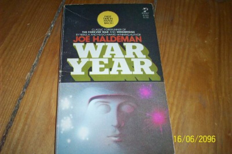 Book cover for "War Year" by Joe Haldeman