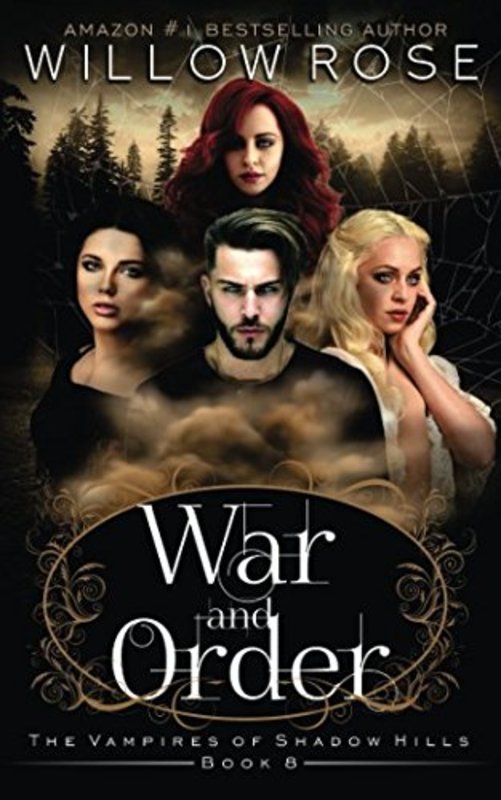 Book cover for "War and Order" by Willow Rose