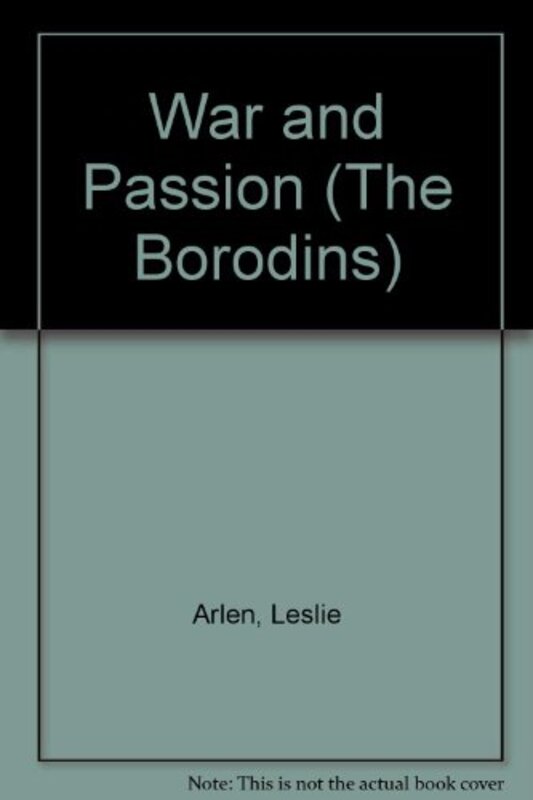 Book cover for "War and Passion" by Christopher Nicole