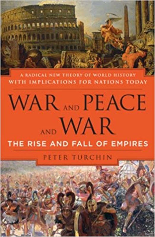 Book cover for "War and Peace and War" by Peter Turchin