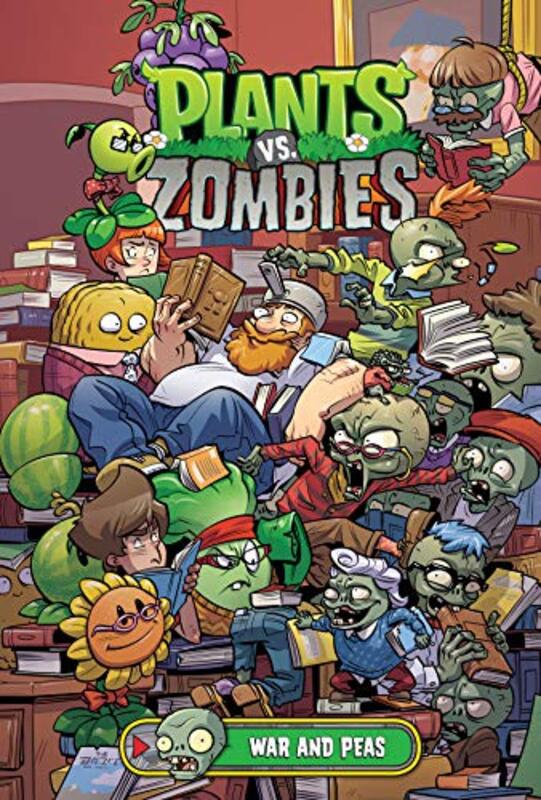 Book cover for "War and Peas" by Paul Tobin