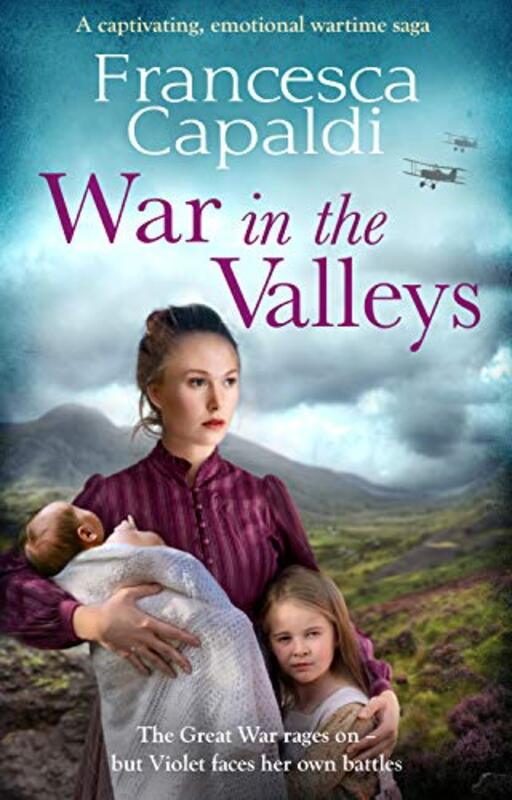 Book cover for "War in the Valleys" by Francesca Capaldi