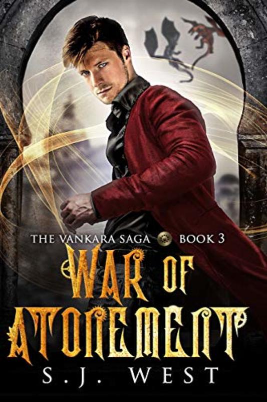 Book cover for "War of Atonement" by SJ West