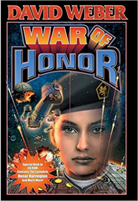 Book cover for "War of Honor" by David Weber