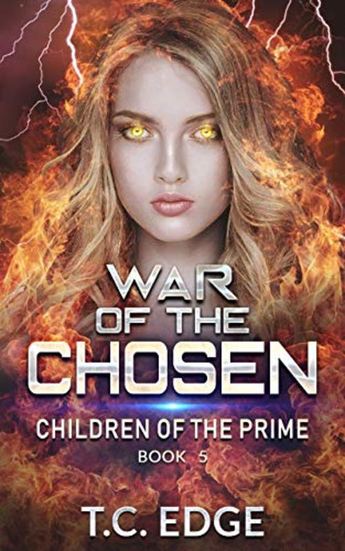 Book cover for "War of the Chosen" by TC Edge