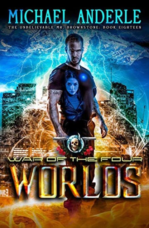 Book cover for "War of the Four Worlds" by Martha Carr