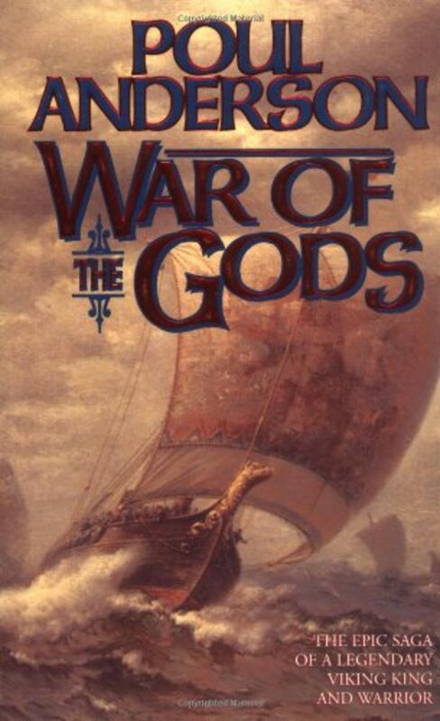 Book cover for "War of the Gods" by Poul Anderson