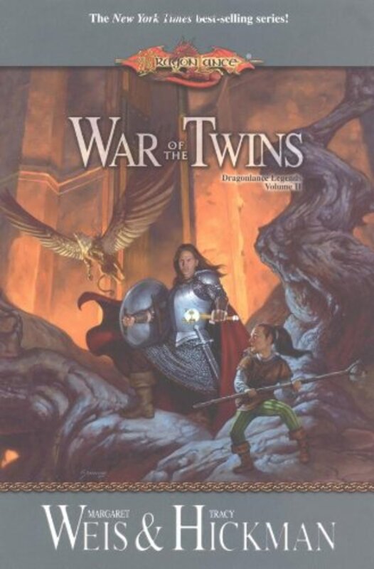 Book cover for "War of the Twins" by Tracy Hickman