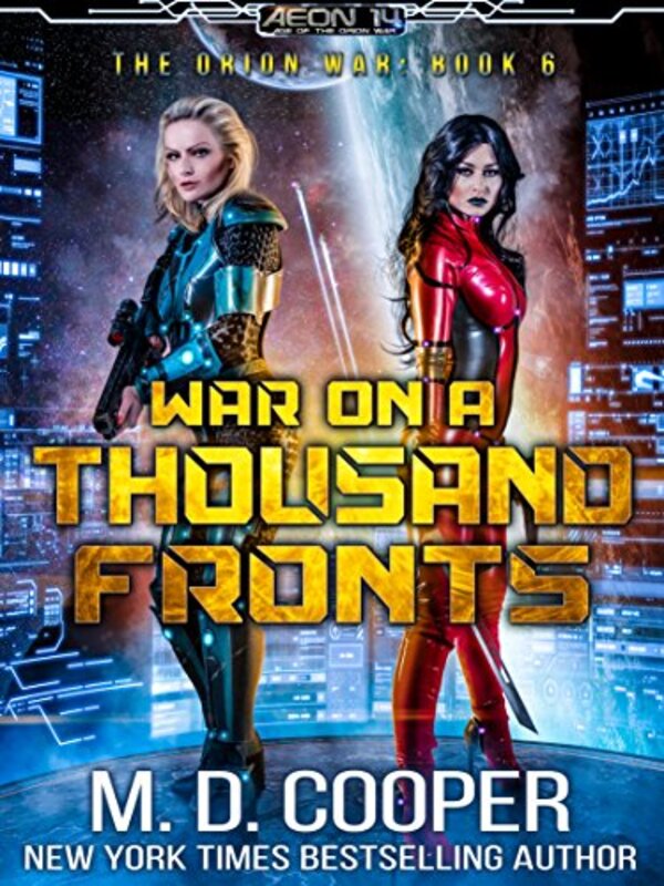 Book cover for "War on a Thousand Fronts" by MD Cooper