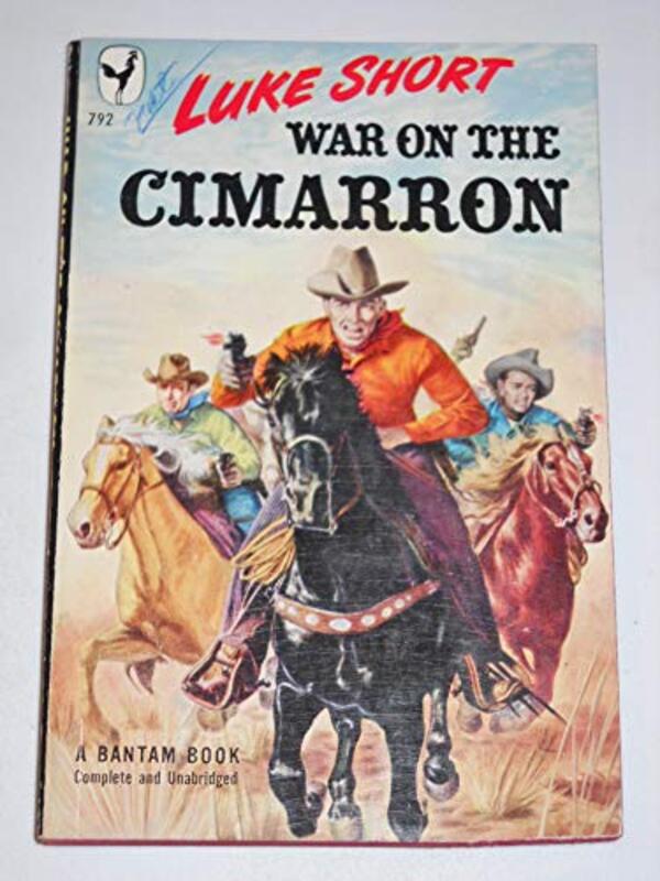 Book cover for "War on the Cimarron" by Luke Short