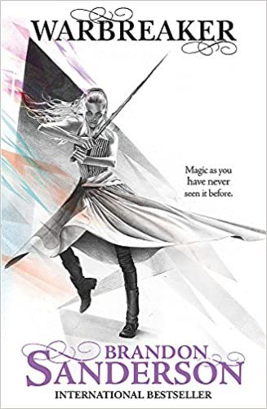 Book cover for "Warbreaker"