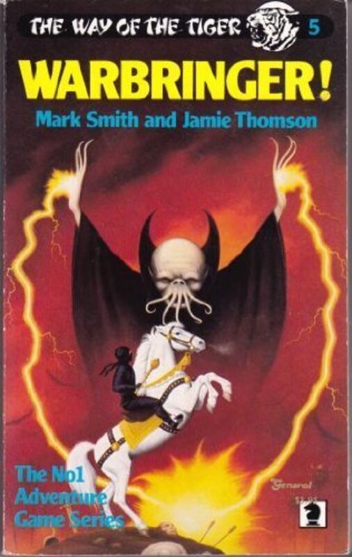 Book cover for "Warbringer!" by Jamie Thomson