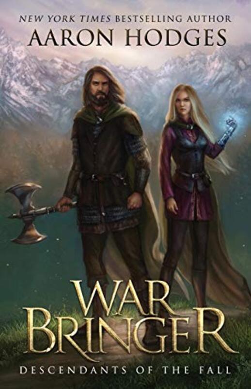 Book cover for "Warbringer" by Aaron Hodges