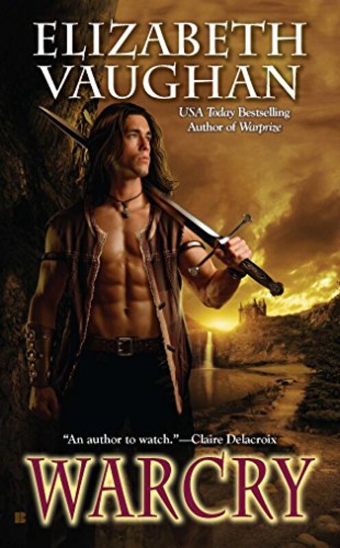 Book cover for "Warcry" by Elizabeth Vaughan