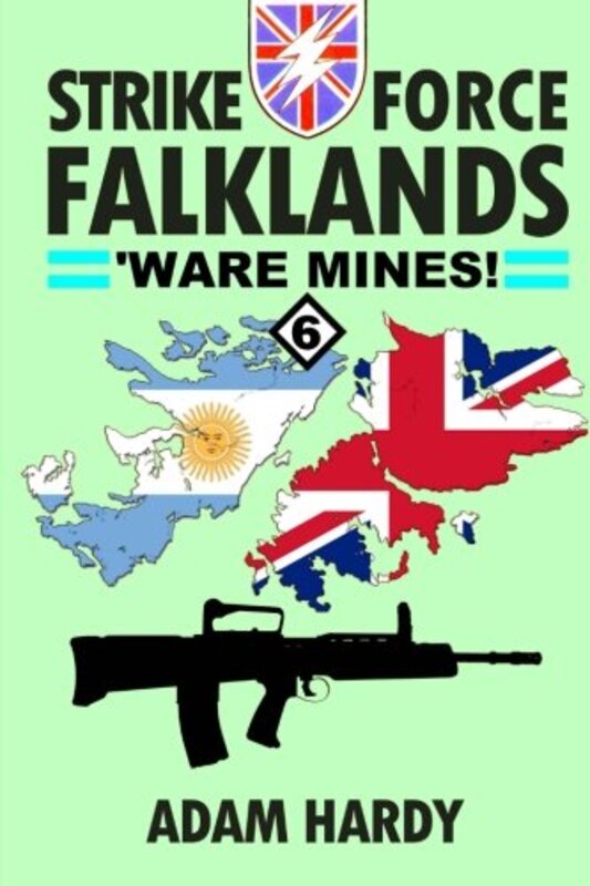 Book cover for "Ware Mines!" by Adam Hardy