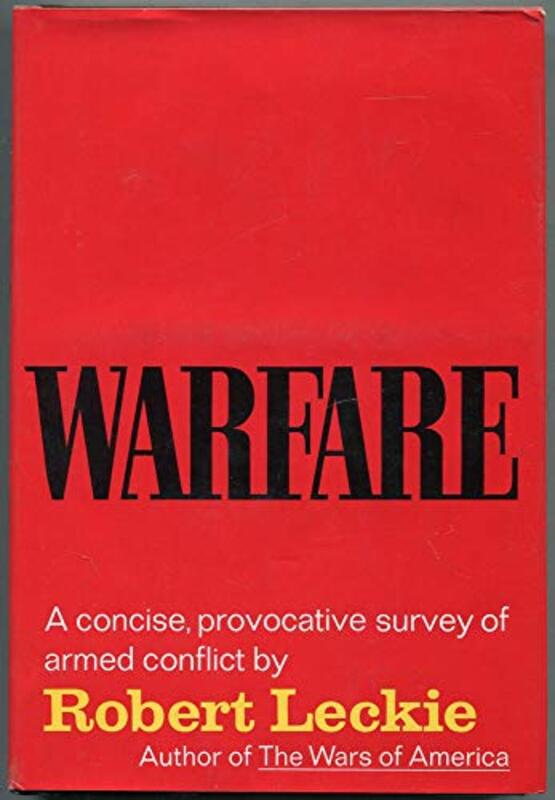 Book cover for "Warfare" by Robert Leckie