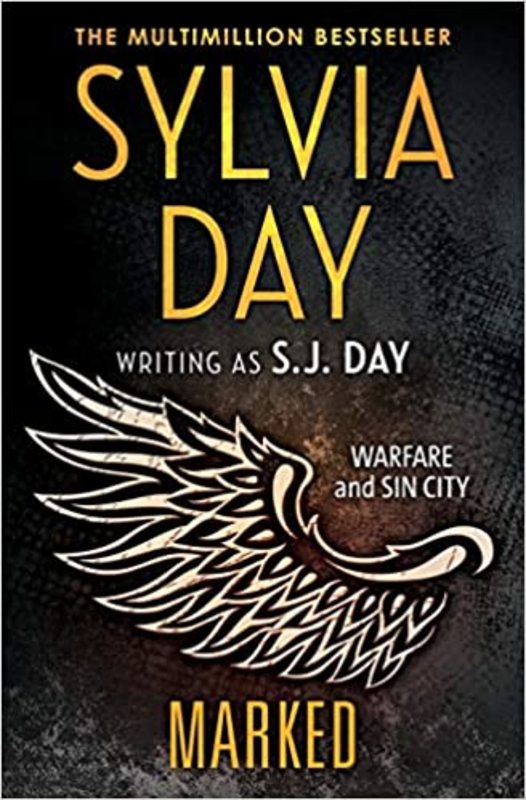 Marked book cover