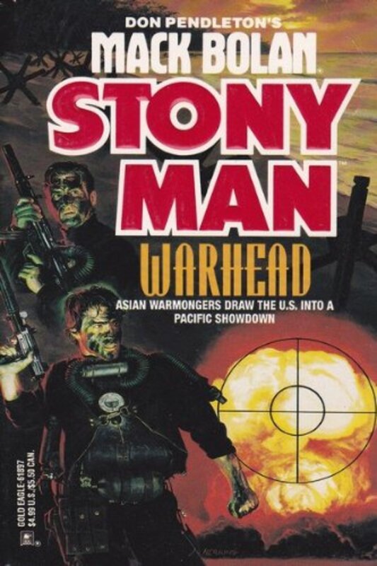 Book cover for "Warhead" by Don Pendleton
