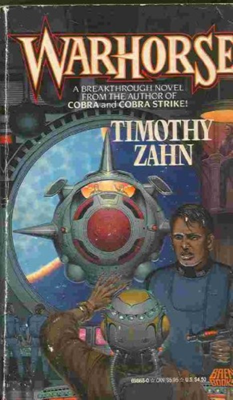 Book cover for "Warhorse" by Timothy Zahn