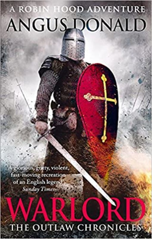 Book cover for "Warlord" by Angus Donald