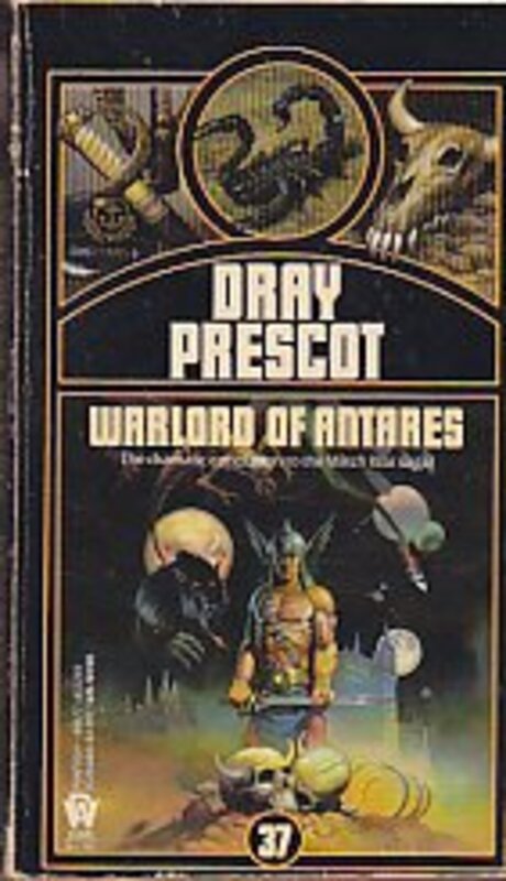 Book cover for "Warlord of Antares" by Kenneth Bulmer