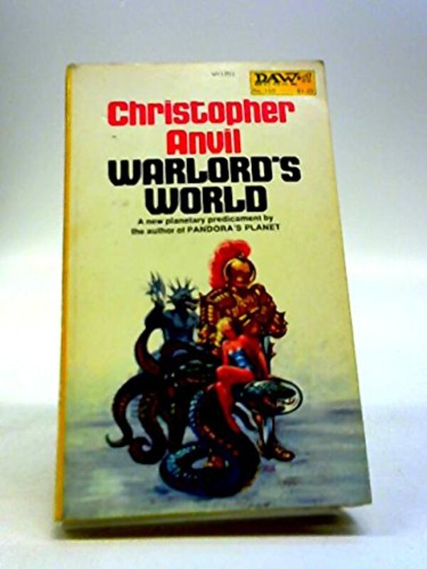Book cover for "Warlord's World" by Christopher Anvil