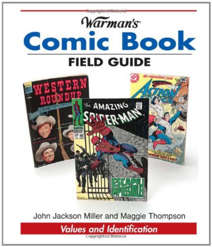 Book cover for "Warman's Comic Book Field Guide" by John Jackson Miller