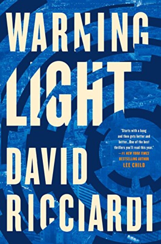 Book cover for "Warning Light" by David Ricciardi