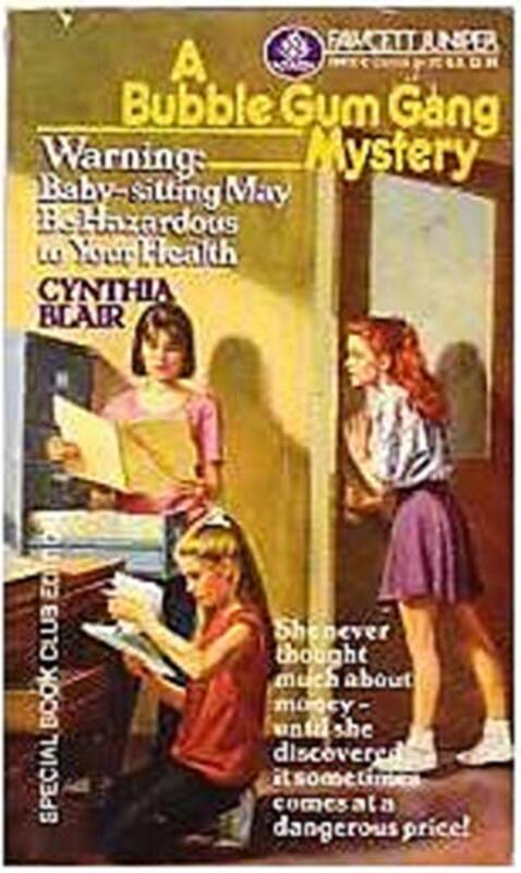 Book cover for "Warning: Baby-Sitting May Be Hazardous to Your Health" by Cynthia Baxter