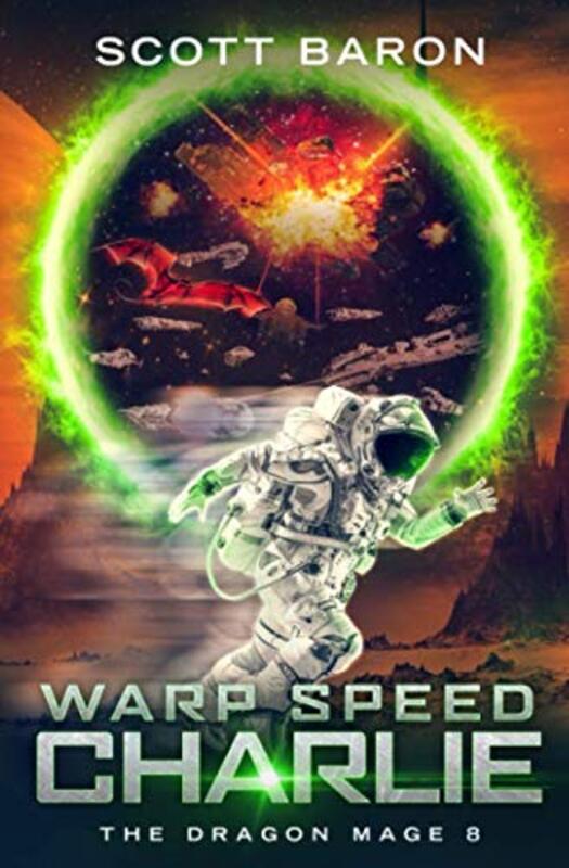 Book cover for "Warp Speed Charlie" by Scott Baron