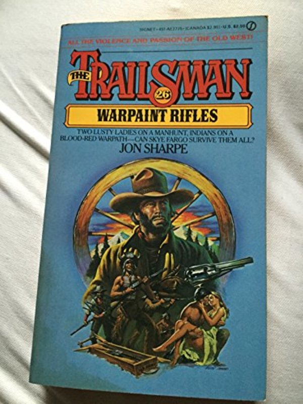 Book cover for "Warpaint Rifles" by Jon Sharpe