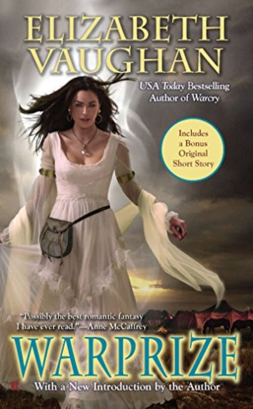 Book cover for "Warprize" by Elizabeth Vaughan