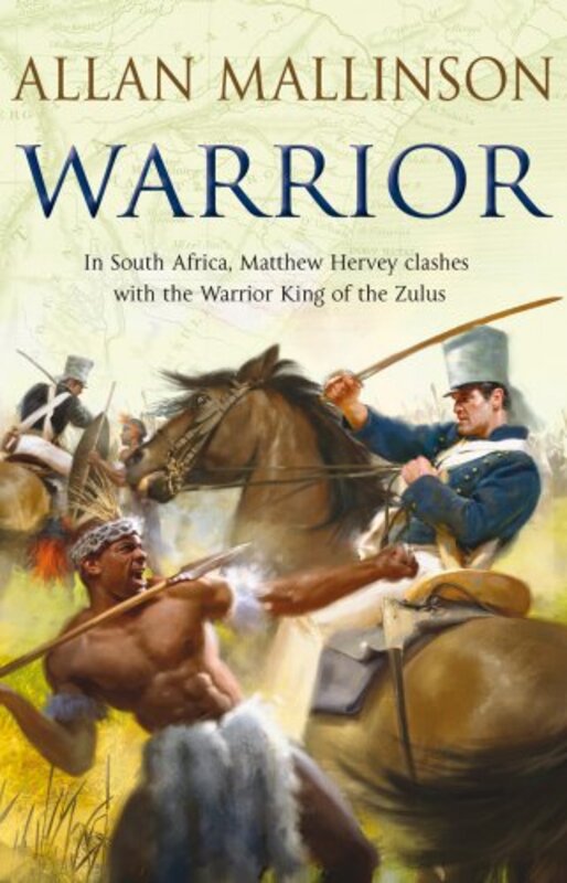 Book cover for "Warrior" by Allan Mallinson
