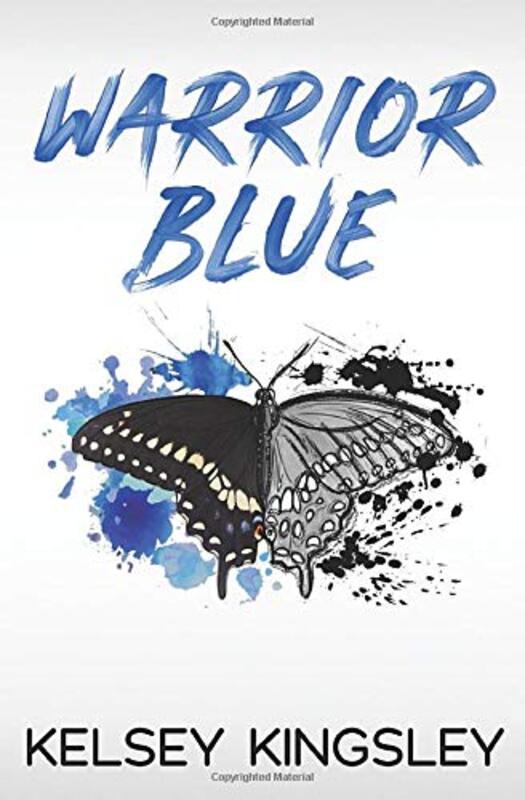 Book cover for "Warrior Blue" by Kelsey Kingsley