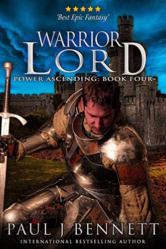 Book cover for "Warrior Lord" by Paul J Bennett