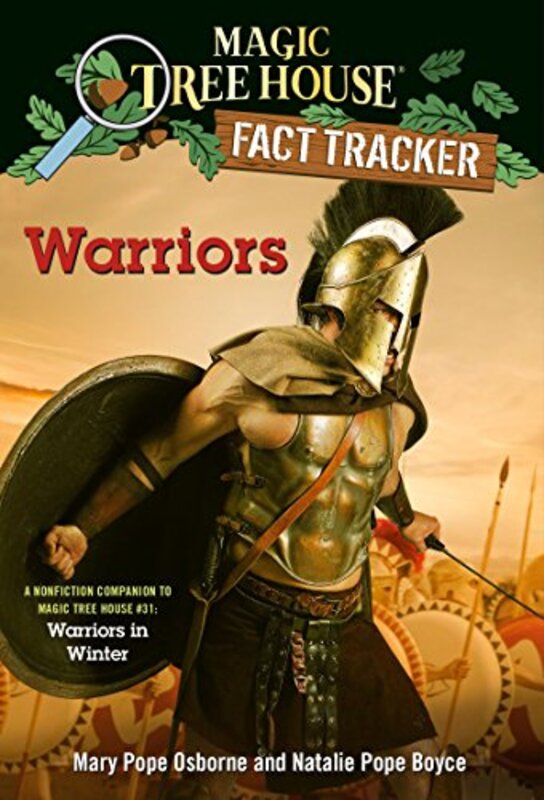 Book cover for "Warriors" by Mary Pope Osborne