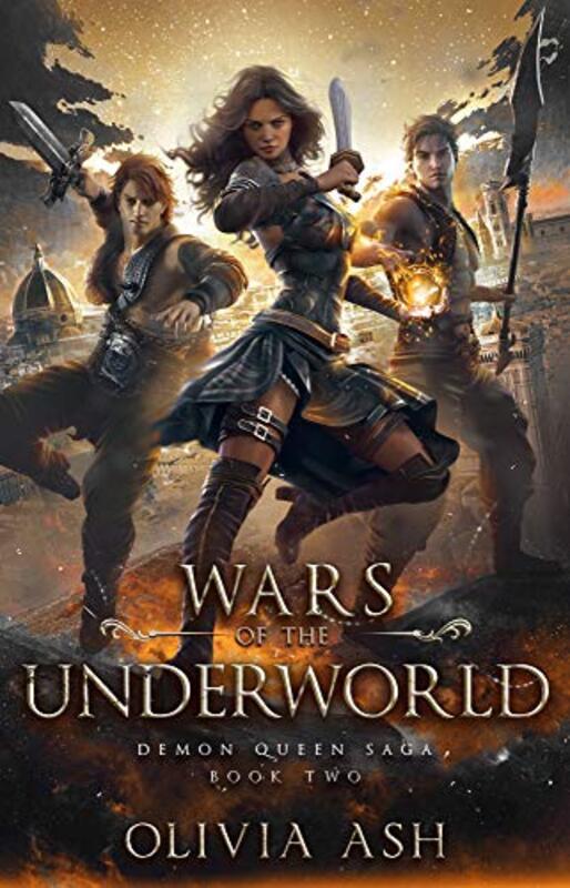 Book cover for "Wars of the Underworld" by Olivia Ash