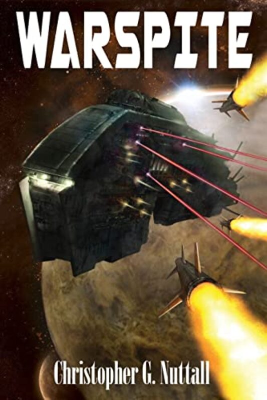 Book cover for "Warspite" by Christopher G Nuttall